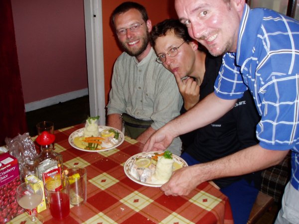 An excellent meal of fish from Dingle.