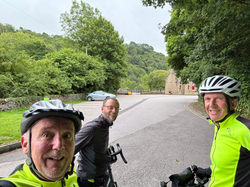 Alan leaves us at Millers Dale